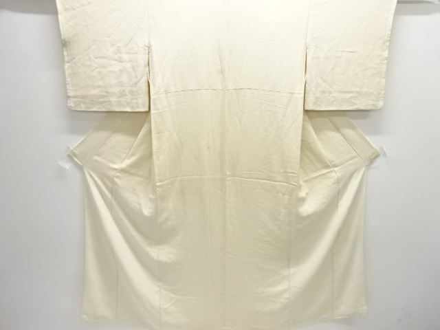 アンティーク　白錦紗中着